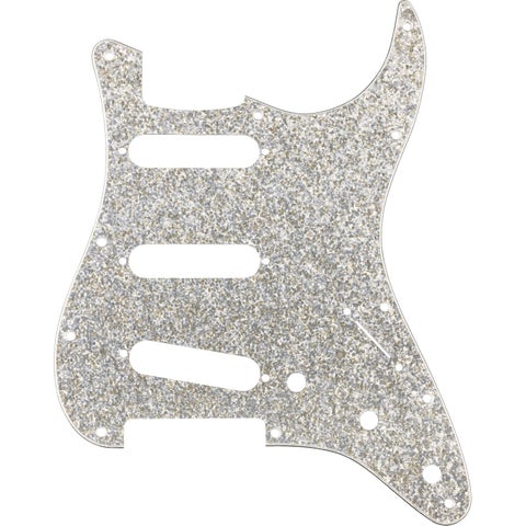 ホワイトエレキギター スパークルピックガード ホワイトエレキギター スパークルピックガード Fender / Hybrid Glass