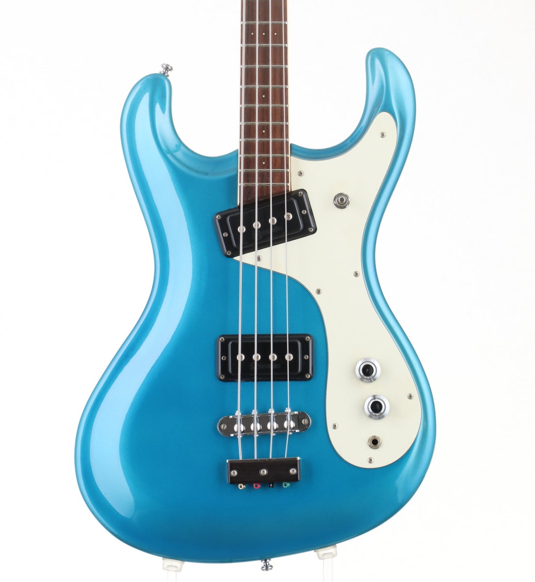 大幅値下げ‼️お超！希少！モズライト1965Bassパールホワイト 中古】Mosrite / Bass Custom 65 Metallic Blue [4.33kg]モズライト