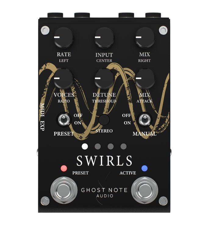 80年代ラックサウンドの本質を凝縮] Ghost Note Audio / SWIRLS An