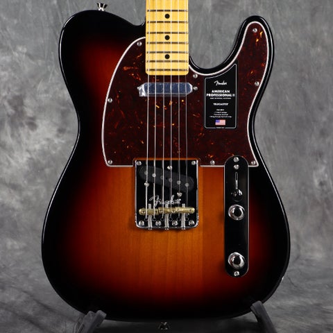 《WEBSHOPクリアランスセール》Fender / American Professional II Telecaster Maple Fingerboard 3-Color Sunburst【3.32kg】[S/N US25043383]