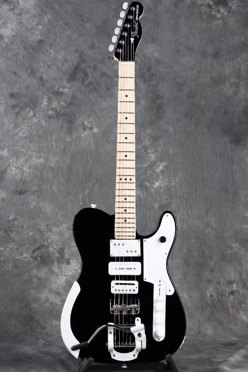 Fender / Jack White Triplecaster Maple Fingerboard Black