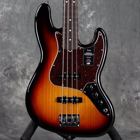 Fender / American Professional II Jazz Bass Rosewood Fingerboard 3-Color Sunburst フェンダー【3.87kg】[S/N US25039753]