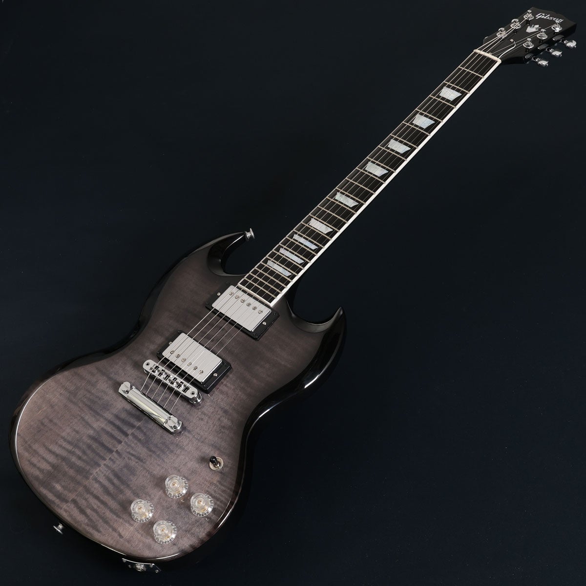 Gibson / SG Modern Trans Black Fade Ebony Fingerboard《2ND