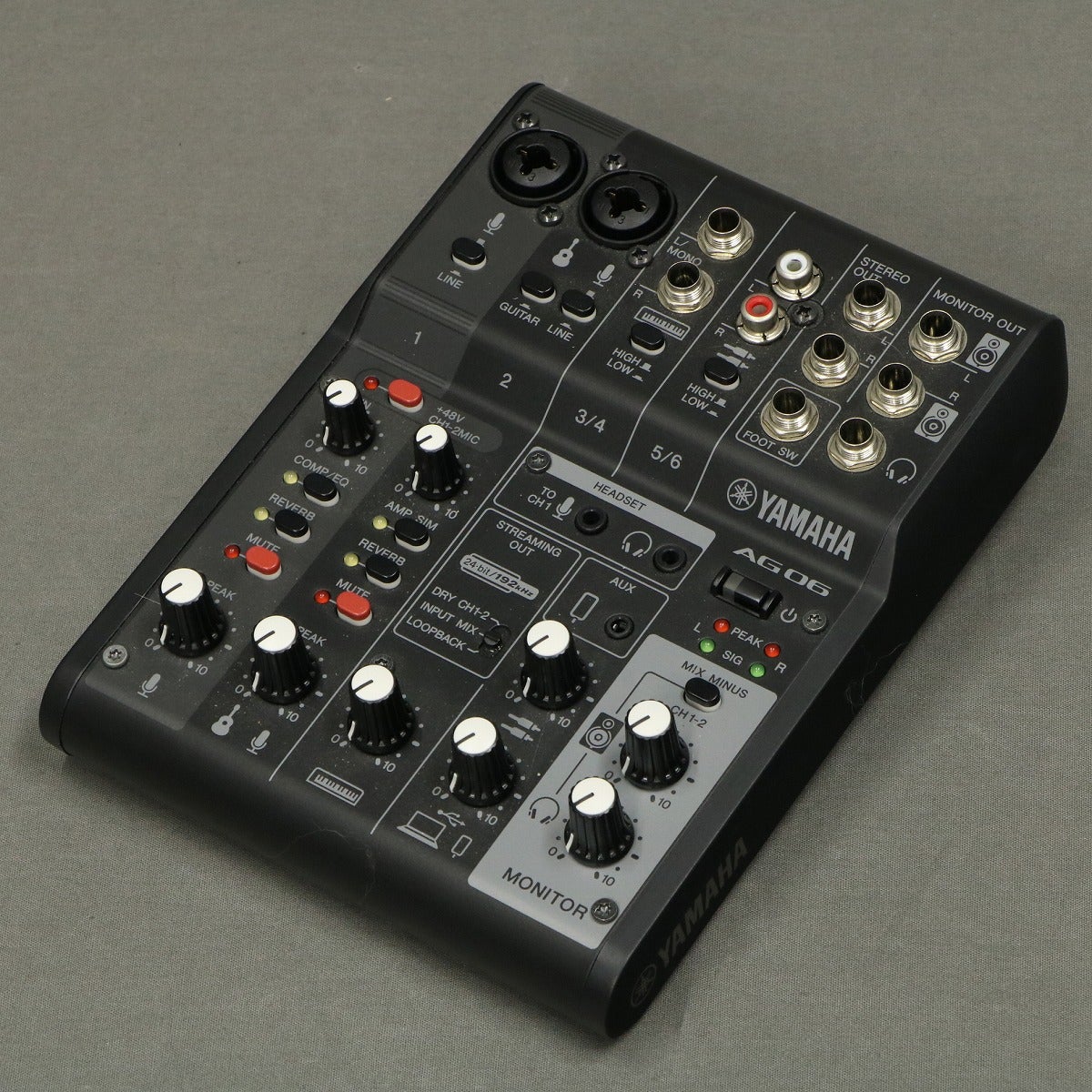 中古】 YAMAHA / AG06MK2 BK 【御茶ノ水本店】 | USB | イシバシ楽器