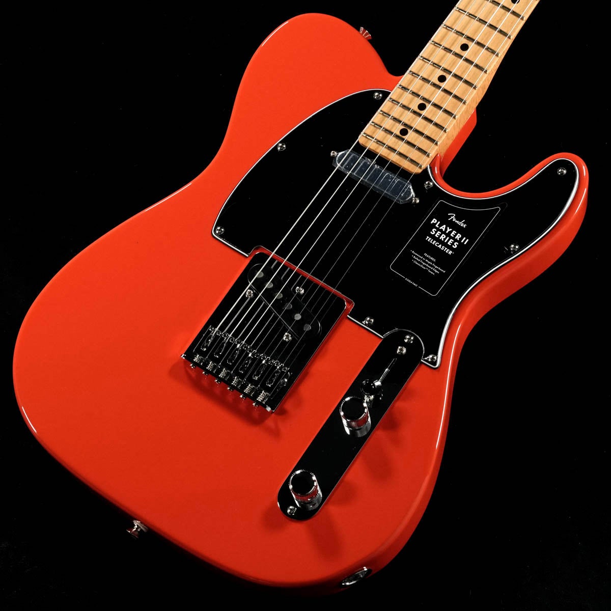 Fender / Player II Telecaster Maple Fingerboard Coral Red(重量