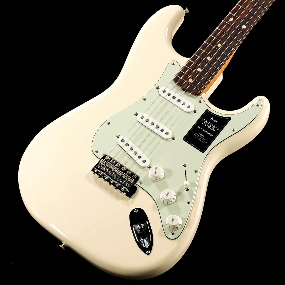 Fender / Vintera II 60s Stratocaster Rosewood Olympic White(重量