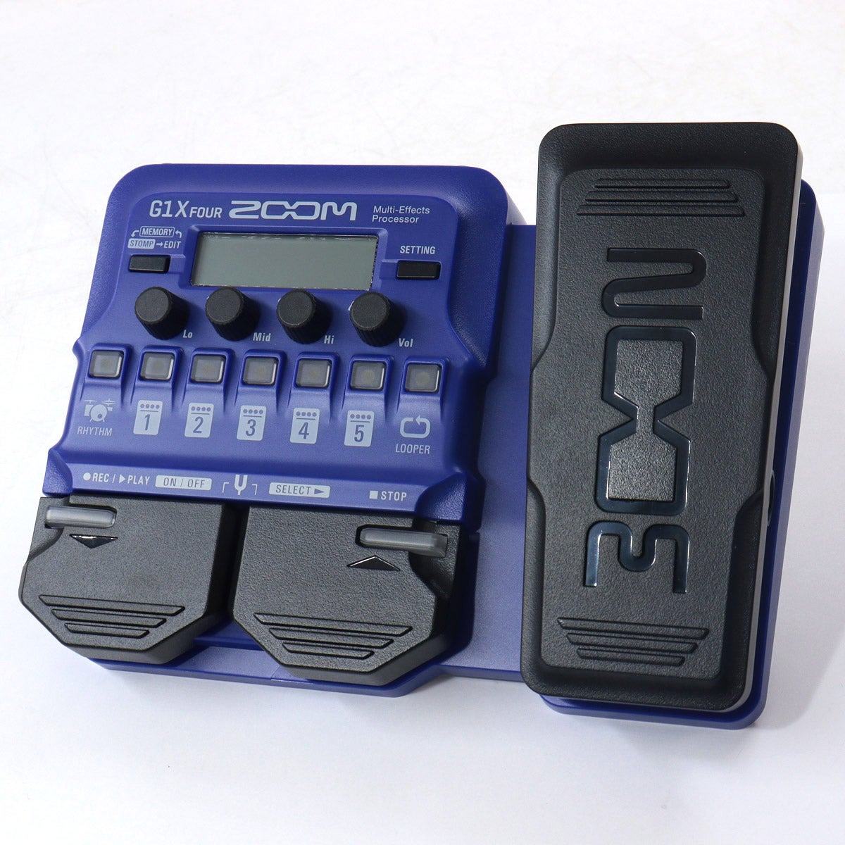 zoom G1X FOUR 中古 美品 中古】ZOOM / G1X Four Royal Blue / Guitar Multi-Effects Processor