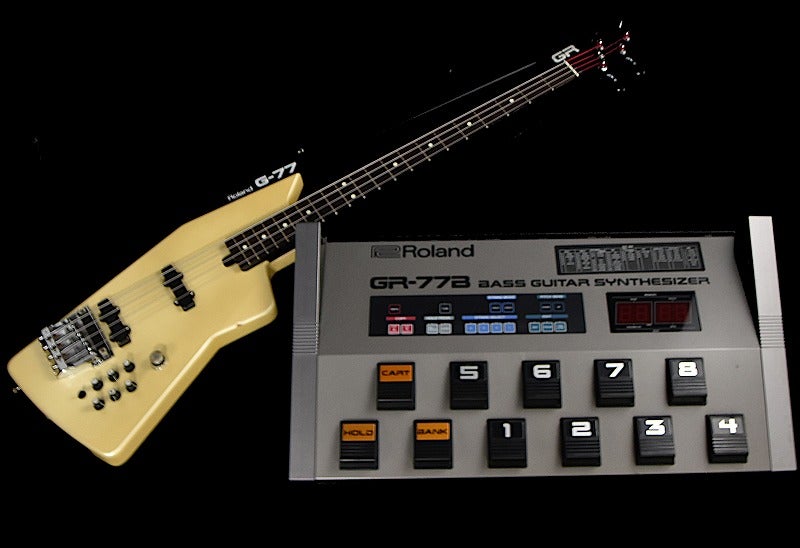 【中古】ROLAND / GR-77B +G-77 Bass Guitar Synthesizer SET 【心斎橋店】【値下げ】