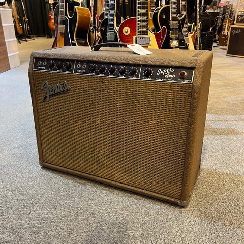 【中古】FENDER / 1962年製 Fender Super Amp Brown Panel/Brown Tolex 【Vintage】 【御茶ノ水本店FINEST GUITARS】