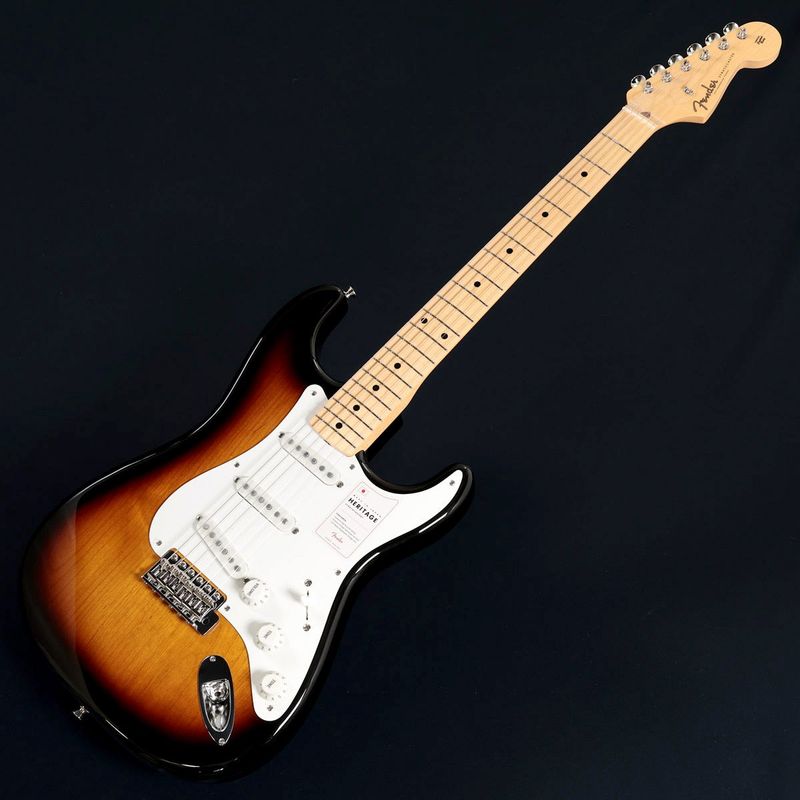 (スペシャルプライス)(実物画像) Fender / Made in Japan Heritage 50s Stratocaster Maple 2-Color Sunburst [3.36kg](日本製) フェンダー ストラトキャスター エレキギター 【池袋店】