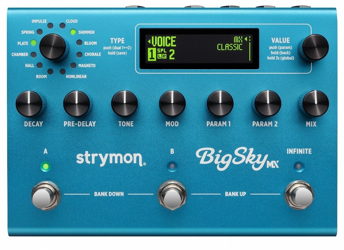 【ほぼ未使用品・付属品完備】Strymon BigSky MX Strymon / Bigsky MX ストライモン リバーブワークステーション【渋谷