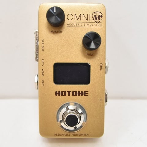 【中古】HOTONE OMNI AC アコースティックシミュレーター 中古】HOTONE / OMNI AC / ACOUSTIC SIMULATOR 【心斎橋店】 | その他