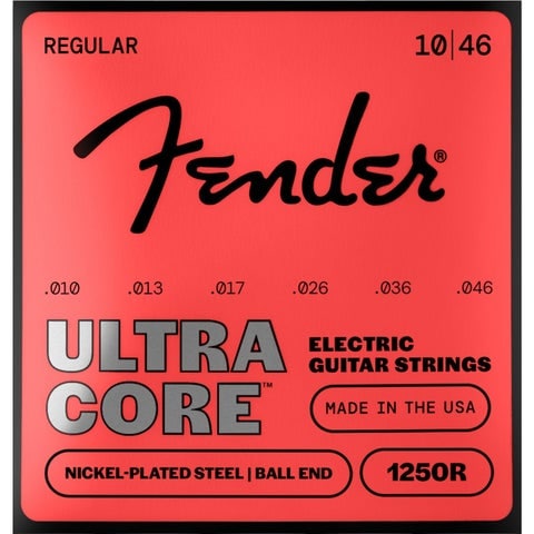 Fender / 1250 Ultracore Guitar Strings Nickel Plated Steel Ball End 1250R Gauges .010-.046 (6) フェンダー[エレキギター弦]