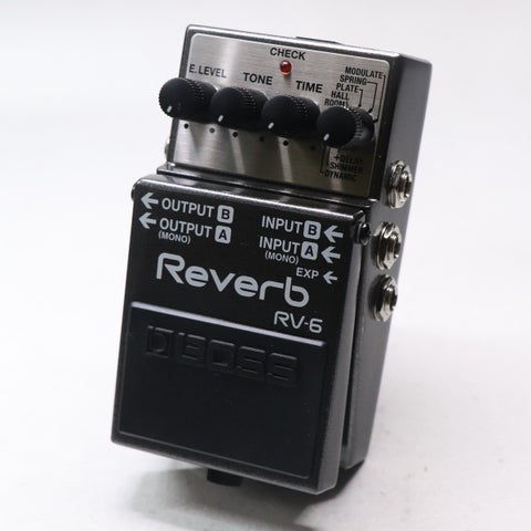 ギター用エフェクター　リバーブ　BOSS Reverb RV-6 ケース付き BOSS RV-6 Reverb リバーブ エフェクター ボス RV6 | 島村楽器