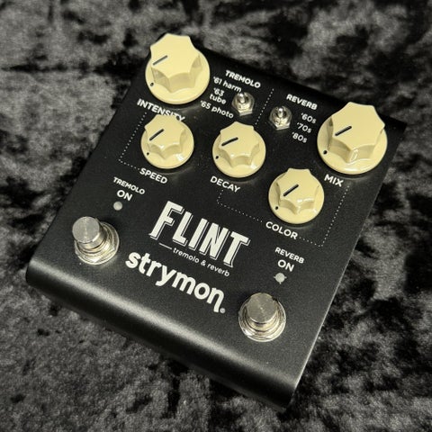 【中古品】strymon FLINT トレモロ・リバーブ Strymon】ストライモン『トレモロ・リバーブ』FLINT エフェクター 1