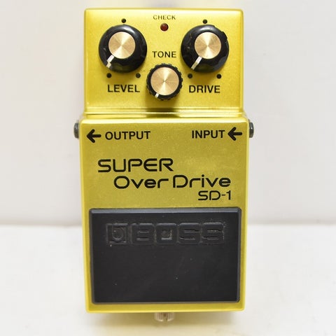 BOSS SD-1 B50A 50周年記念ギターエフェクター 新品 BOSS SD-1-B50A 50th Anniversary Pedals 【メタリック塗装筐体】【銀