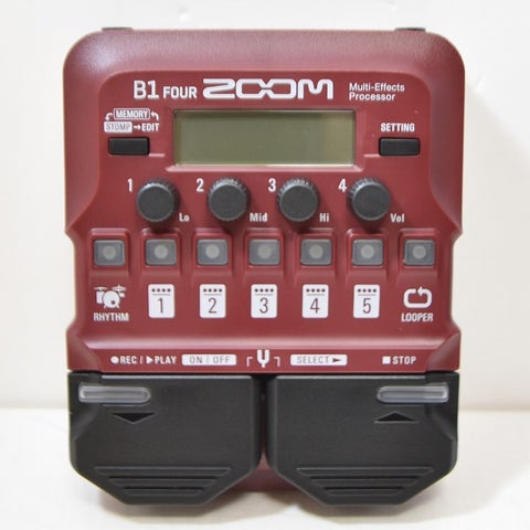 中古】ZOOM / B1 Four BASS MULTI-EFFECTS PEDALS 【心斎橋店