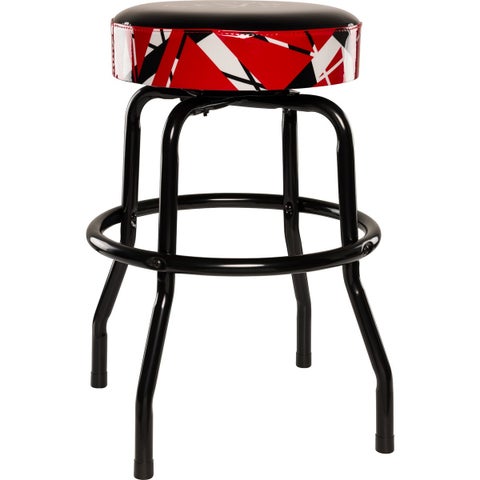 EVH / 25” Barstool Red/White/Black Oval Logo イーブイエイチ スツール イス【正規品】