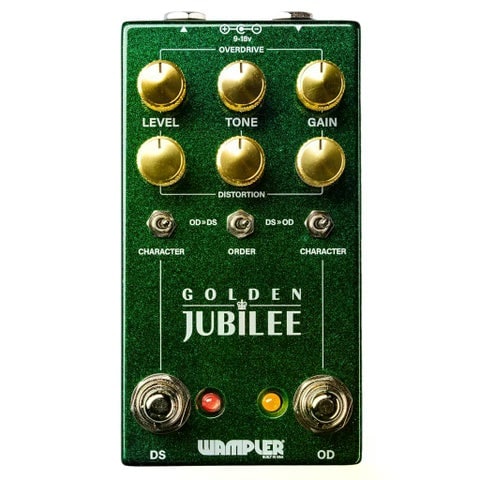 《セール品》【新製品】Wampler Pedals / GOLDEN JUBILEE オーバードライブ/ディストーション ワンプラーペダル 【国内正規品】【新宿店】