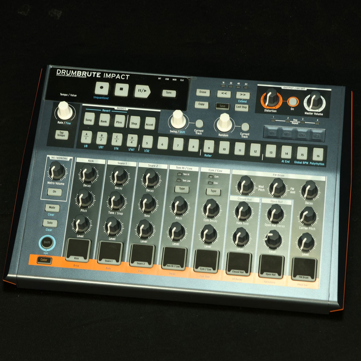 【新古良品】Arturia DrumBrute Impact ドラムマシン Arturia 【激得GWセール】DRUMBRUTE IMPACT アートリア アナログドラム