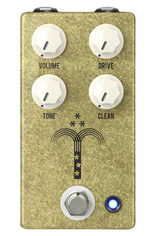 [再設計された新たな Morning Glory/ベーシストにもオススメ]  JHS Pedals / Morning Glory Clean モーニンググローリー オーバードライブ ジェイエイチエスペダルズ【国内正規品】