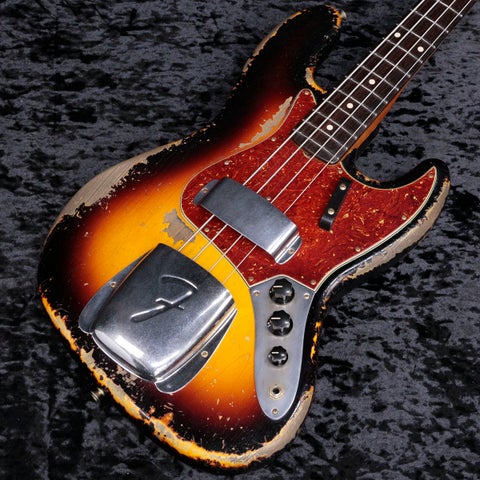 【中古】FENDER CUSTOM SHOP / Master Built Series 60 JAZZ BASS  Heavy Relic by Dale Wilson Sunburst 【新宿店】