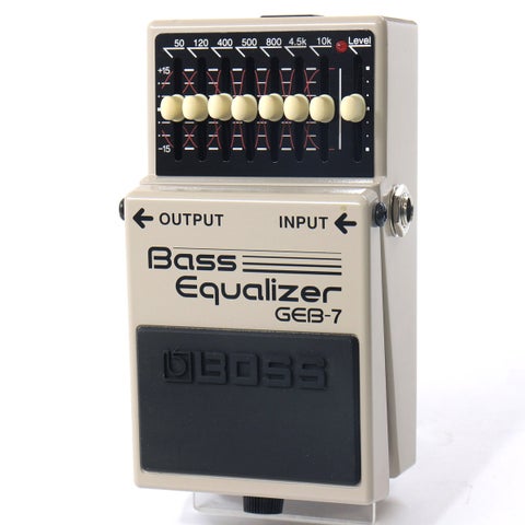 BOSS GEB-7 ベースイコライザー GEB-7 Bass Equalizer（ベース用グラフィックイコライザー） │ BOSS