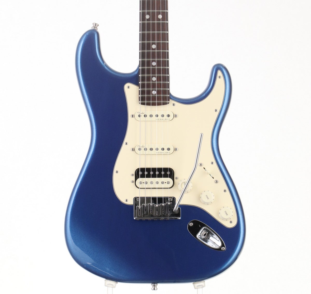 倍*ン様 詳細不明　ストラト　バリ虎　ネック メタリックブルー 中古】FENDER USA / American Ultra Stratocaster HSS Cobra Blue