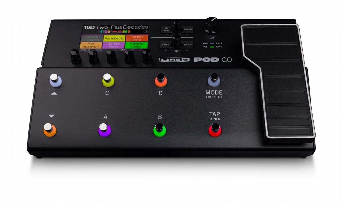 LINE 6 POD GO マルチエフェクター 美品 数量限定】Line6 / POD GO ライン6 マルチエフェクター アンプ