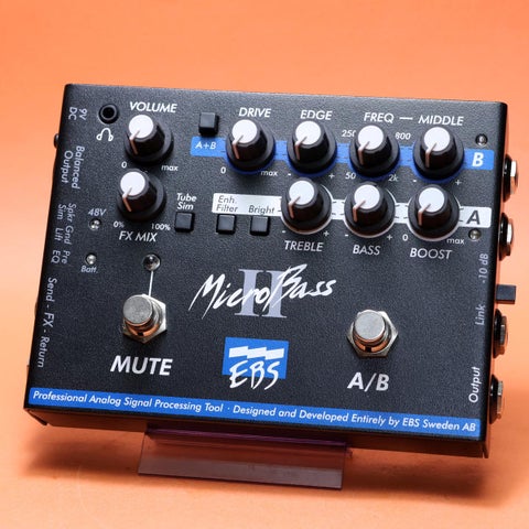 中古】EBS / Micro Bass II Bass Preamp 【福岡店】 | プリアンプ/DI 