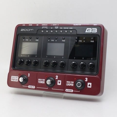 中古】 ZOOM / B3 【御茶ノ水本店】 | マルチエフェクター | イシバシ楽器