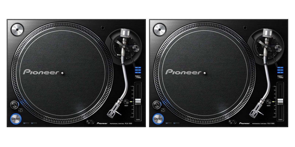 Pioneer DJ PLX 1000 ターンテーブル 2台 Pioneer DJ / PLX-1000 2台セット【カートリッジつきセット】【お