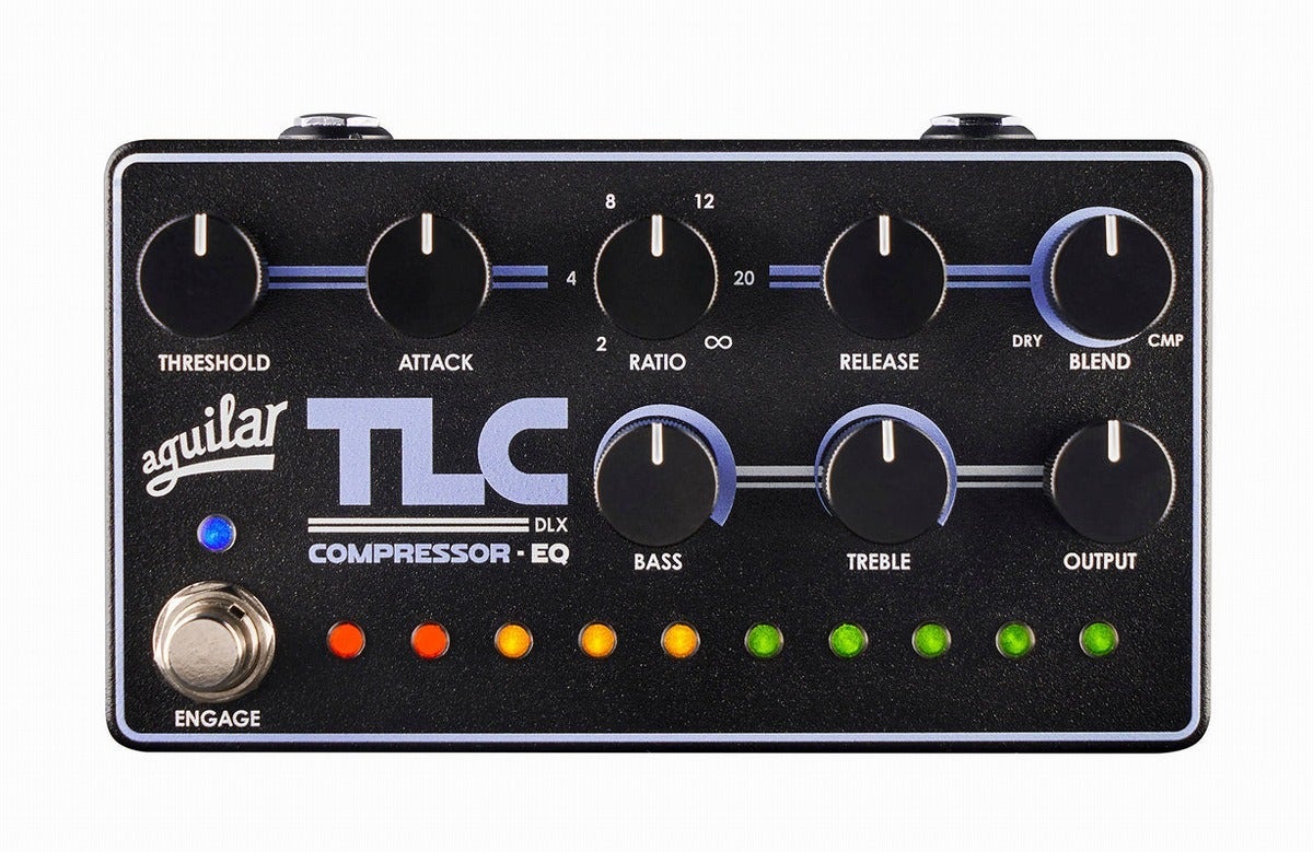 aguilar TLC COMPRESSOR ベースエフェクター 新製品】 aguilar / TLC Compressor EQ DLX ベース用エフェクター