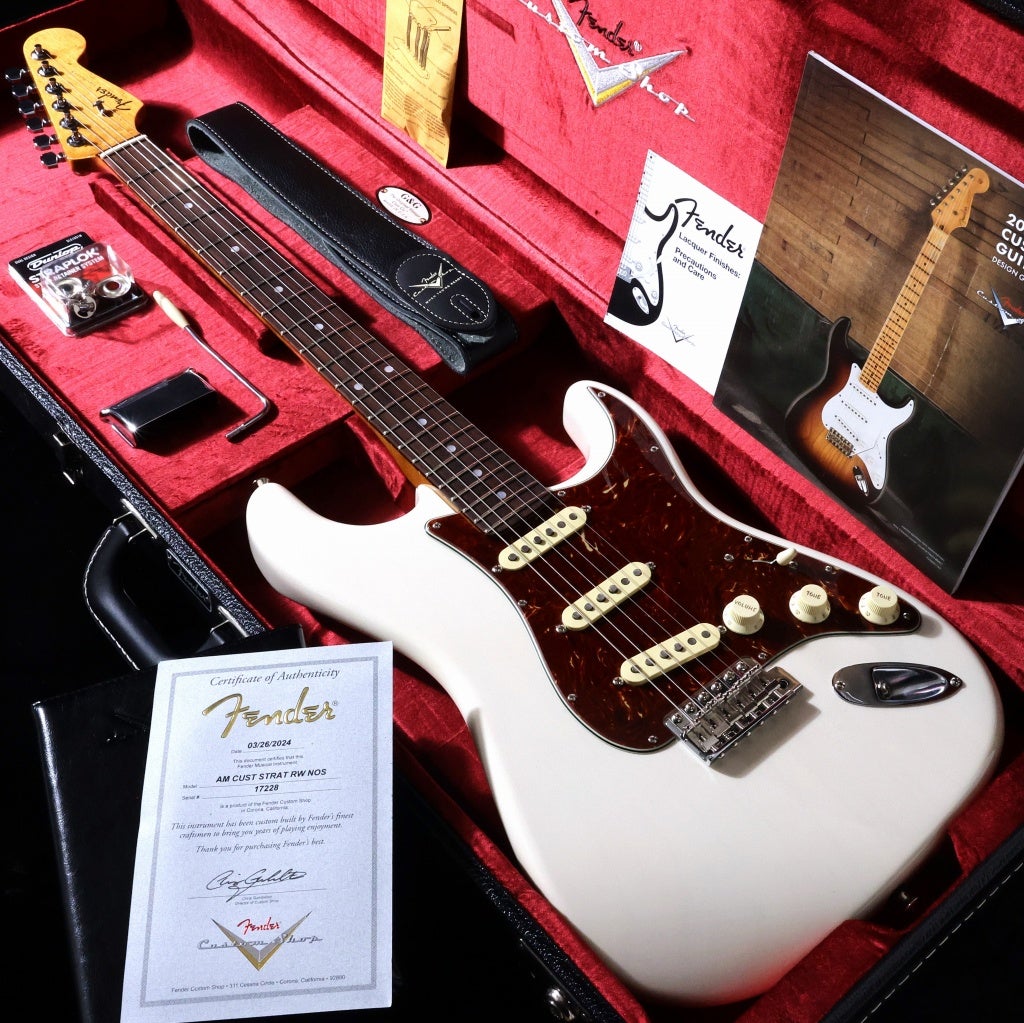 中古】FENDER CUSTOM SHOP / American Custom Stratocaster NOS Aged