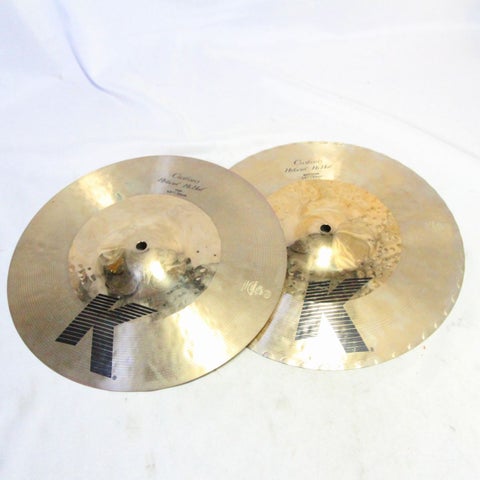 中古】ZILDJIAN / K.CUSTOM HYBRID HIHATS 13.25