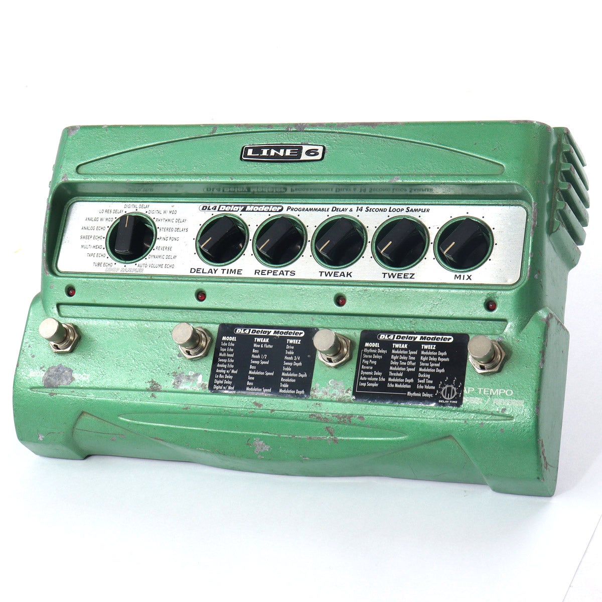 初期型 Line 6 DL4 ディレイ サンプラー DL4 - Stompbox Modelers - Line 6 Japan
