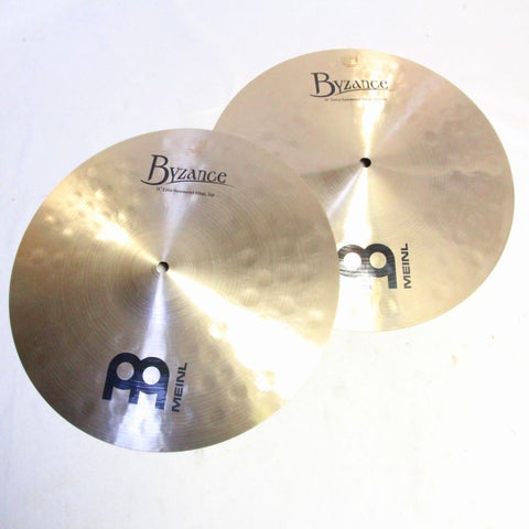 MEINL / Byzance Traditional Extra Hammered Hihats 14"  B14EHH 950/1262g  【池袋店】