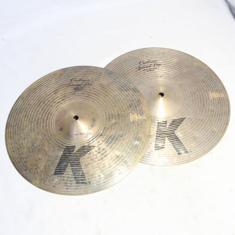 中古】ZILDJIAN / K.CUSTOM Special Dry Hihats 14