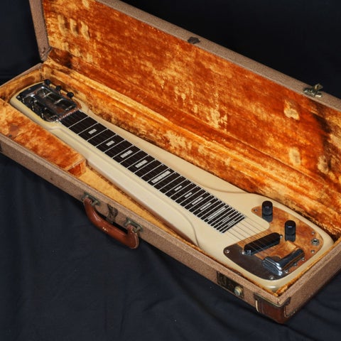 Vintage】FENDER USA / 1959年製 Champ Lap Steel Desert Fawn