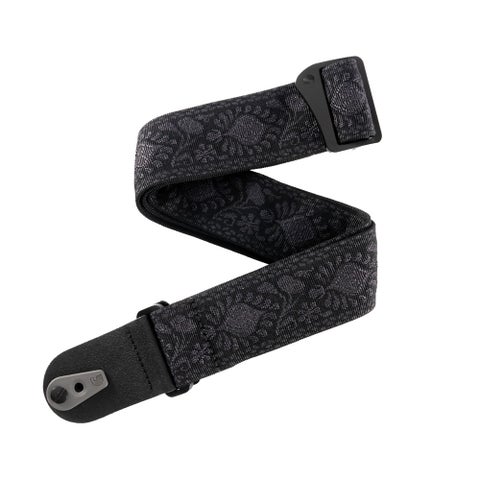 Planet Waves by D’Addario / Pad Lock Strap 50TB01-RL MONTEREY BLACK TUBULAR 【福岡店】