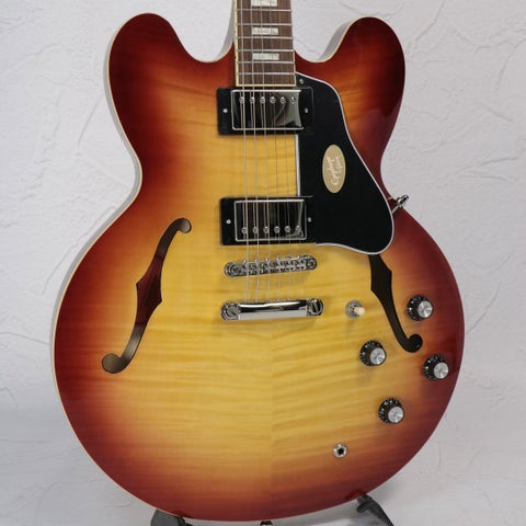 Epiphone / Inspired by Gibson ES-335 Figured Raspberry Tea Burst 【S/N 25101510185】【アウトレット特価】【名古屋栄店】