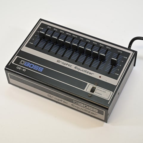 中古】BOSS / GE-10 Graphic Equalizer イコライザー ボス 中古】BOSS / GE-10 Graphic Equalizer イコライザー ボス