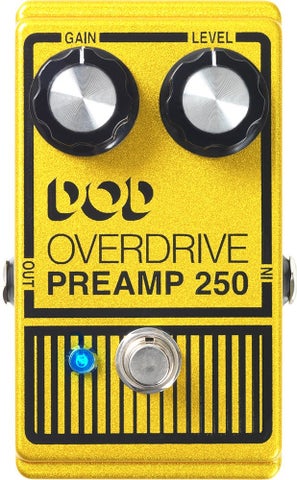《セール品》DOD / Overdrive Preamp 250 オーバードライブ
