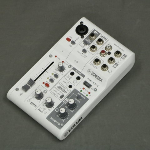 中古】 YAMAHA / AG03MK2 White 【御茶ノ水本店】 | アナログミキサー