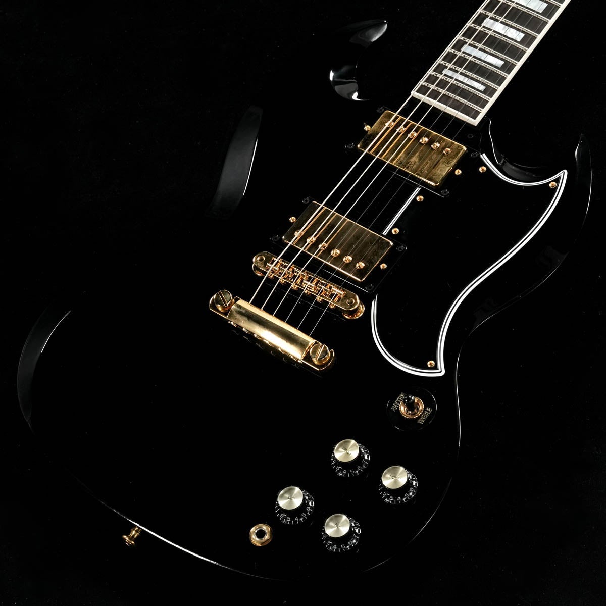 Gibson Custom / SG Custom 2-Pickup w/Ebony Fingerboard Gloss Ebony