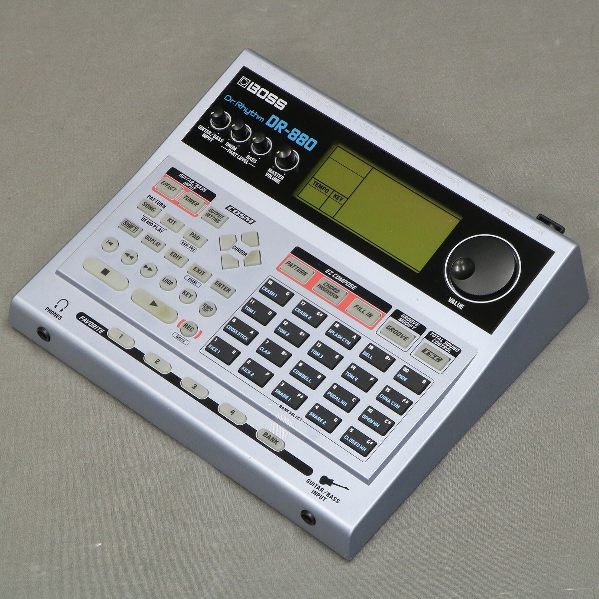BOSS DR-880 リズムマシン、ギターベース 中古】 BOSS / DR-880 【御茶ノ水本店】 | リズムマシン・グルーブ