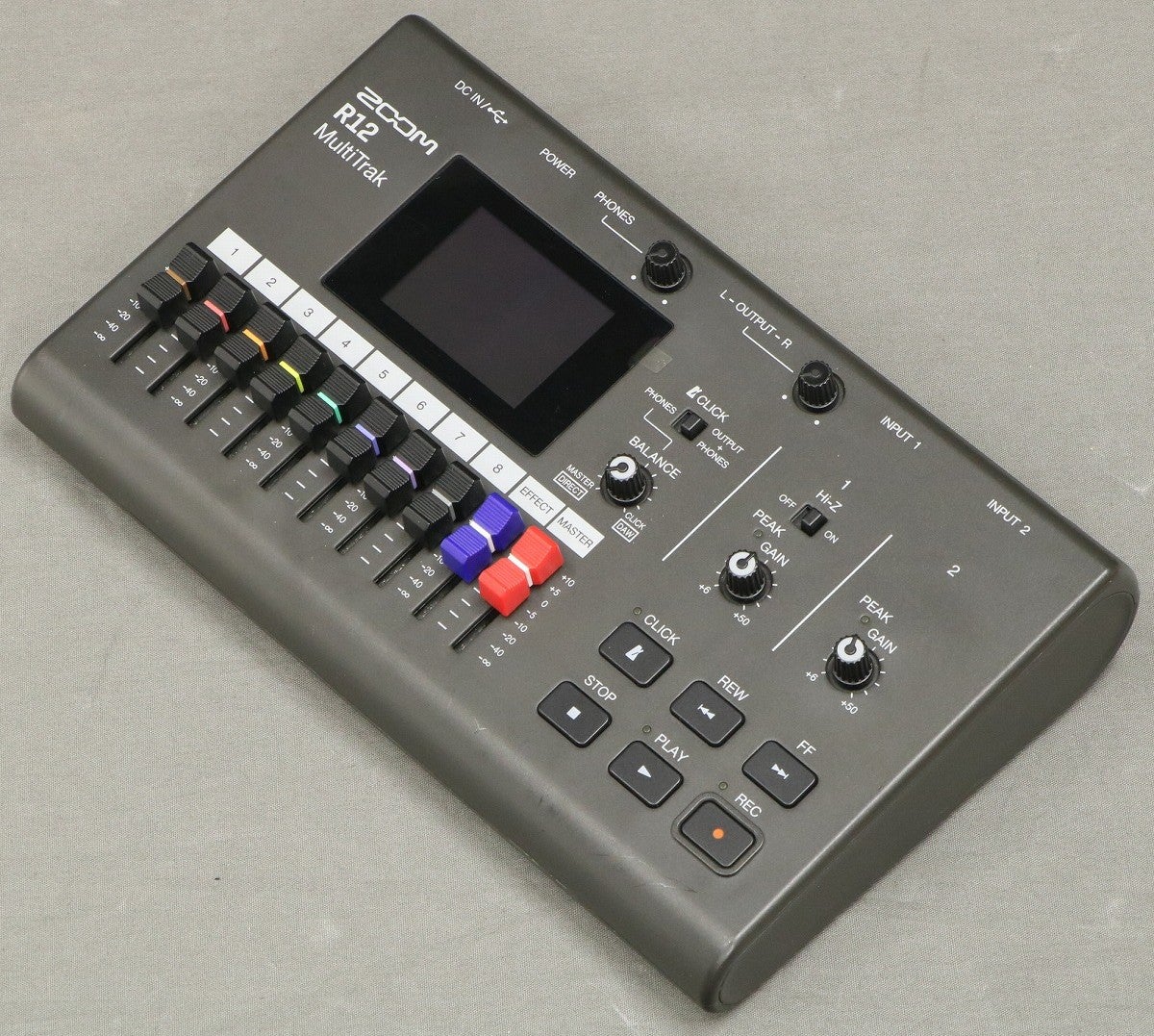 Zoom R12 MultiTrak マルチトラックレコーダー　美品 中古】 ZOOM / R12 MultiTrak 【御茶ノ水本店】 | SDカード式