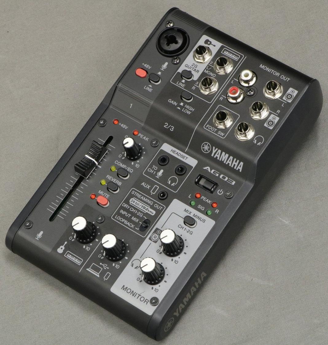 中古】 YAMAHA / AG03MK2 【御茶ノ水本店】 | アナログミキサー
