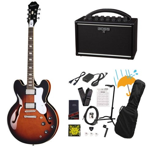 Epiphone / Bonehead Riviera Dark Tobacco Sunburst ボーンヘッド