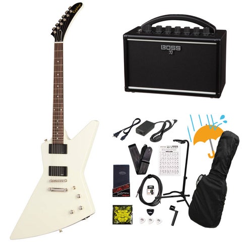 Epiphone / Inspired by Gibson Explorer 80s EMG Classic White